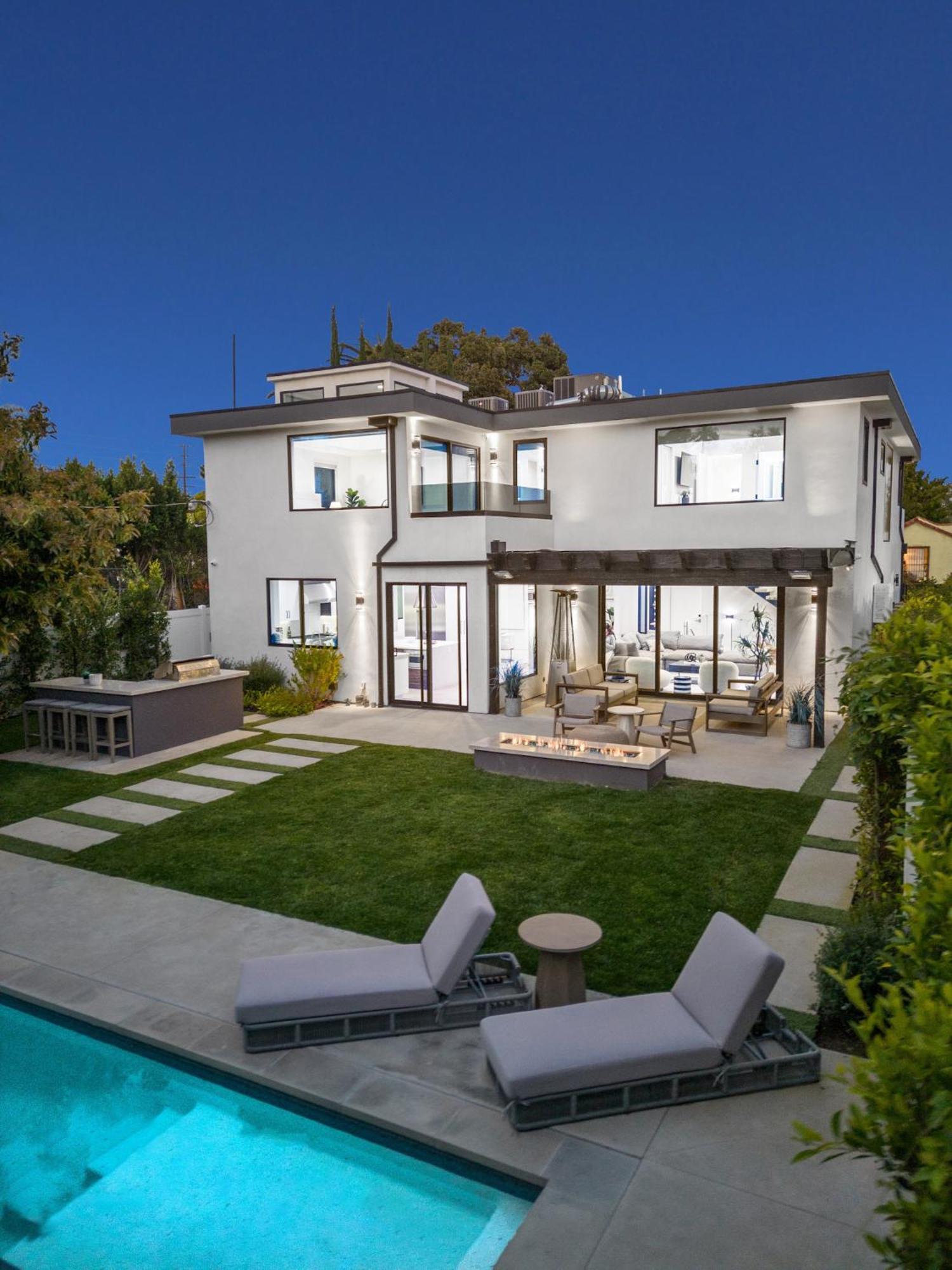 Curson Modern Villa Los Angeles Eksteriør billede