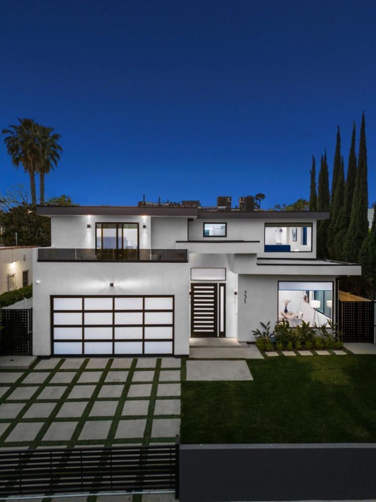 Curson Modern Villa Los Angeles Eksteriør billede