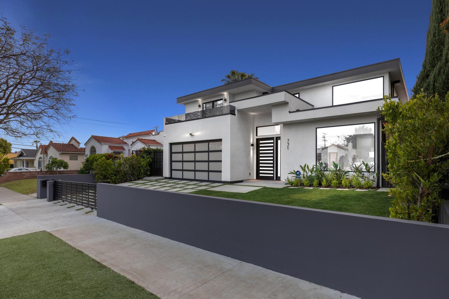 Curson Modern Villa Los Angeles Eksteriør billede